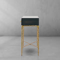 Vintage Forged 3 Drawer Desk - King Lamps