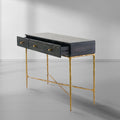 Vintage Forged 3 Drawer Desk - King Lamps