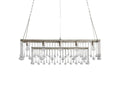 Aubrey Crystal Ball Rectangular Chandelier 47'' 60'' - King Lamps