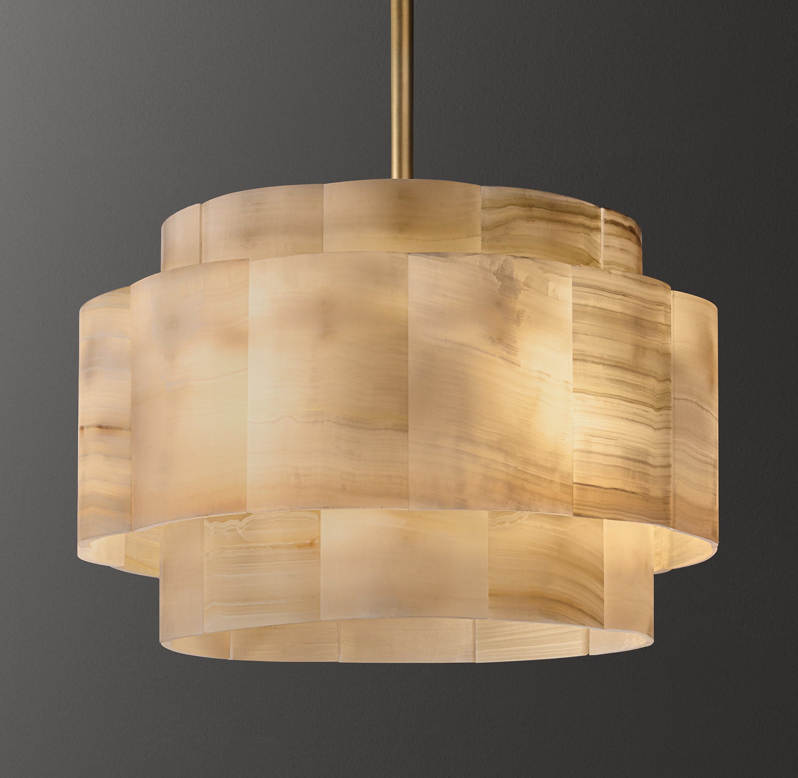 Alabaster Large Pendant-King Lamps