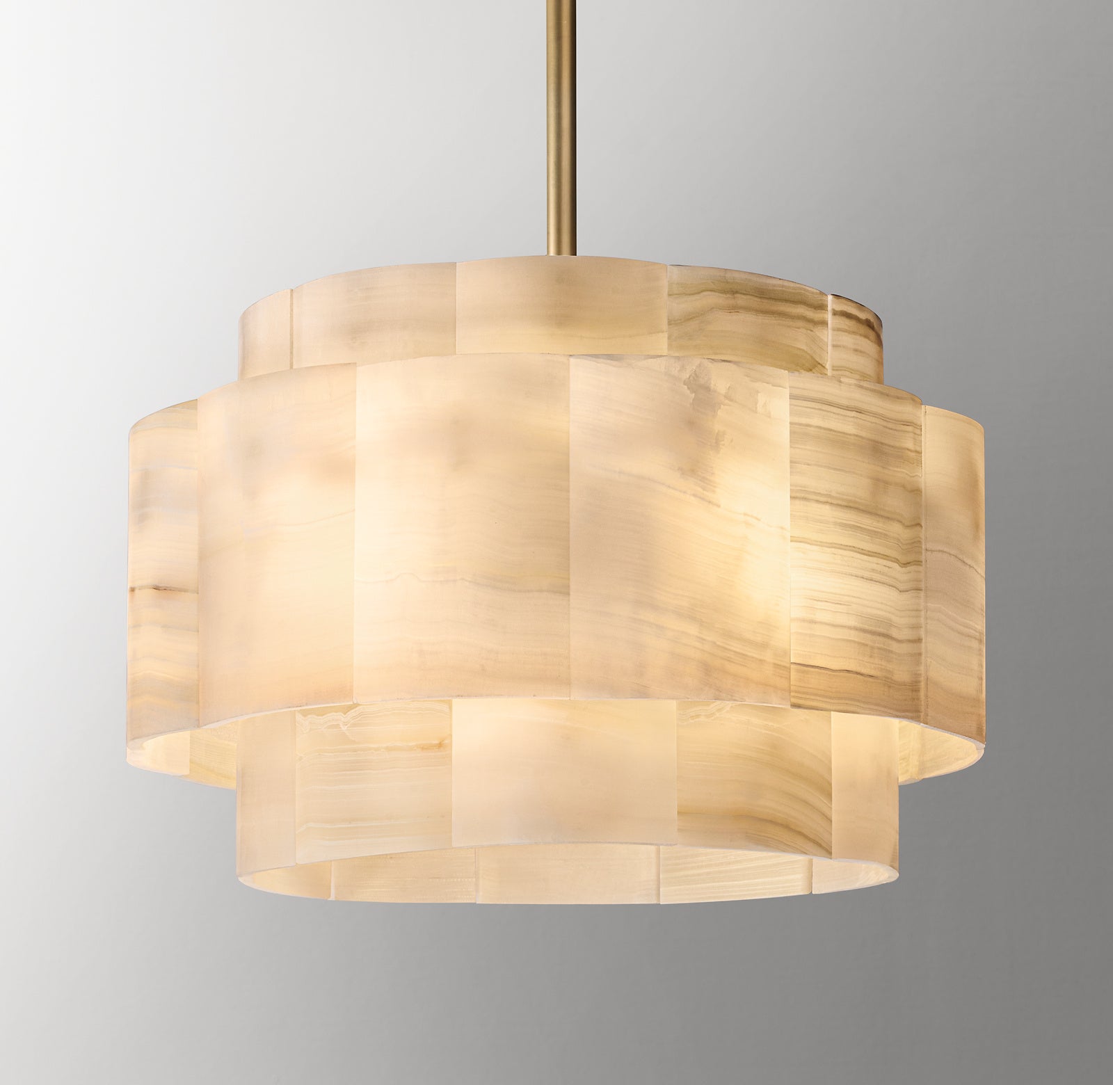 Alabaster Large Pendant-King Lamps