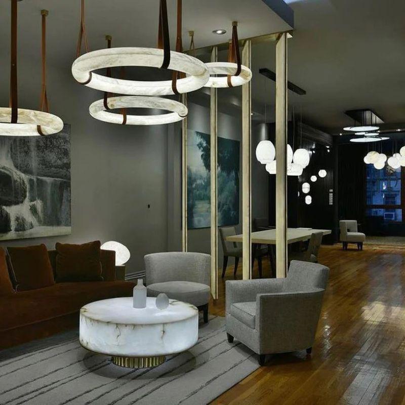 Alabaster Halo Light - King Lamps