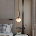 Alabaster Sphere Pendant Light 6