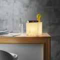Alabaster Cubic Table Lamp - King Lamps