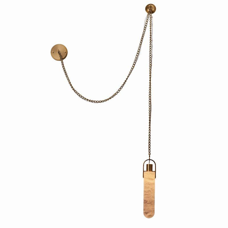 Bettina Alabaster 1 Light LED Multi-Drop Pendant Lamp Fixture - King Lamps
