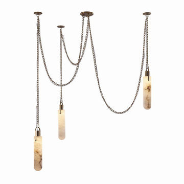 Bettina Alabaste 3 Light LED Multi-Drop Mini Pendant Lamp - King Lamps