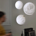 Alabaster Hemisphere Wall Sconce - King Lamps