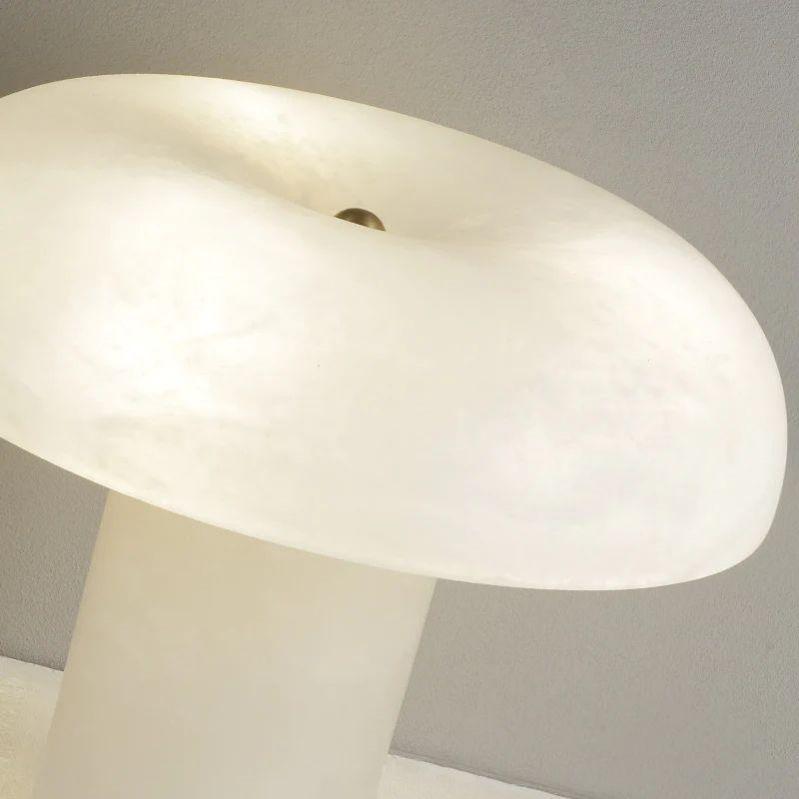 Alabaster Mushroom Table Lamp - King Lamps