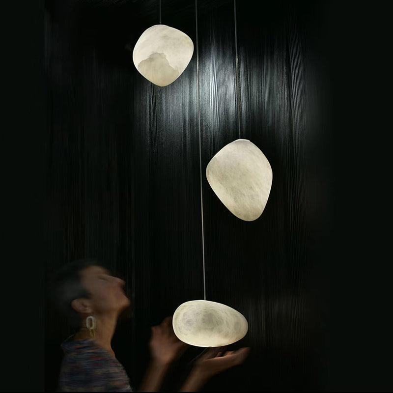 Alabaster Natural Stone Pendant light - King Lamps