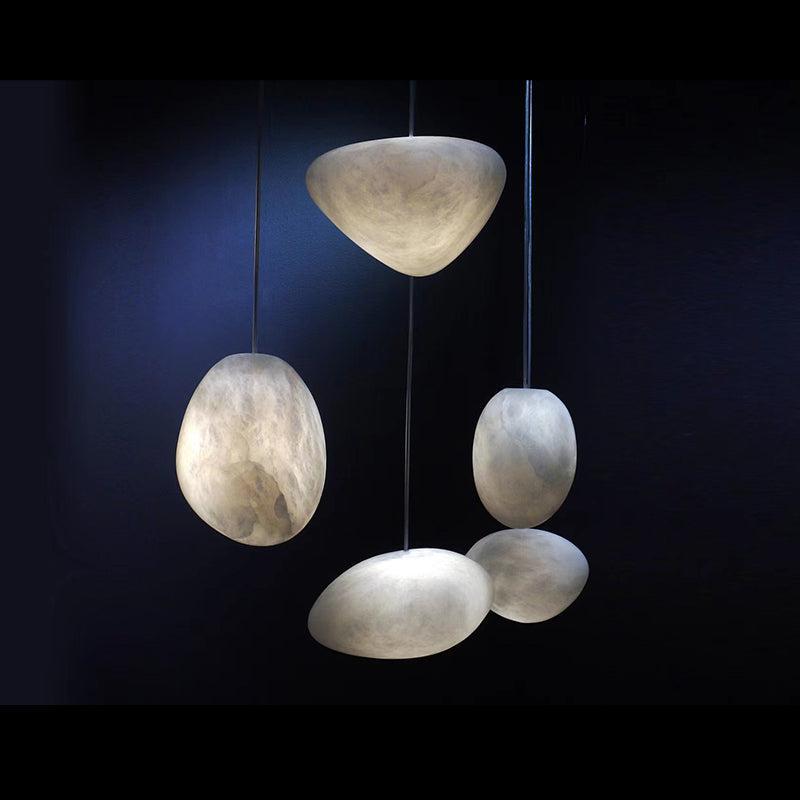 Alabaster Natural Stone Pendant light - King Lamps