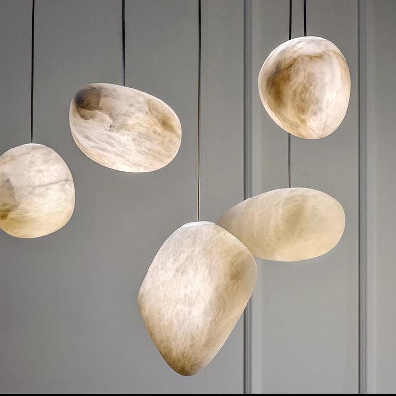 Alabaster Natural Stone Pendant light - King Lamps
