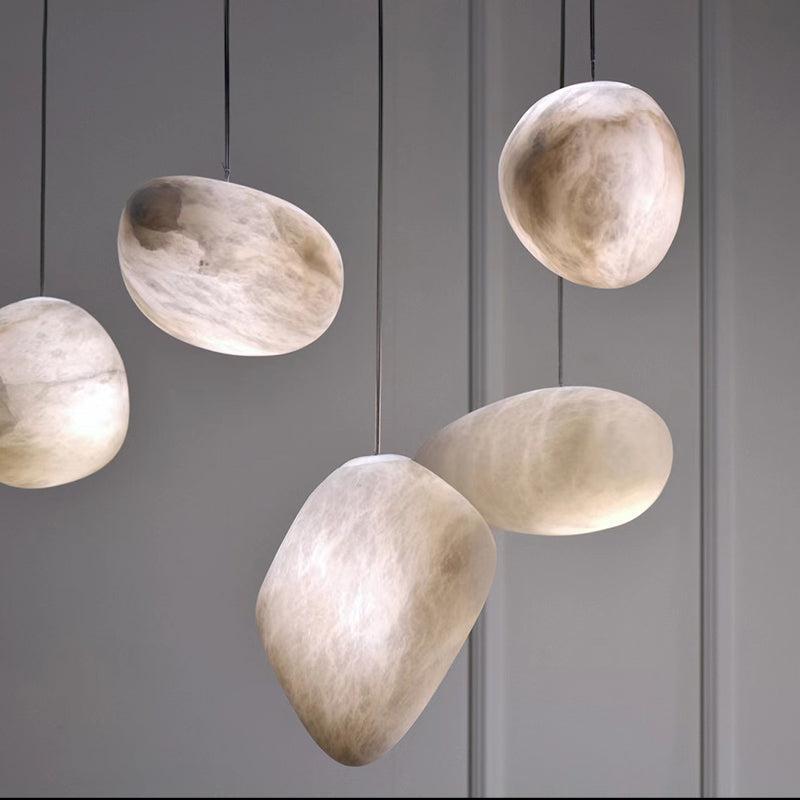 Alabaster Natural Stone Pendant light - King Lamps