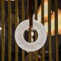 Glacera Alabaster Lorry Oslo Art Chandelier 8 Size
