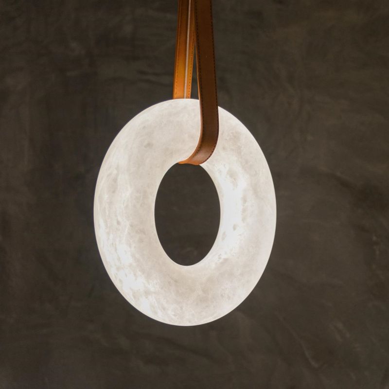 Glacera Alabaster Lorry Oslo Art Chandelier 8 Size