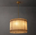 San Marco Alabaster Round Chandelier - King Lamps