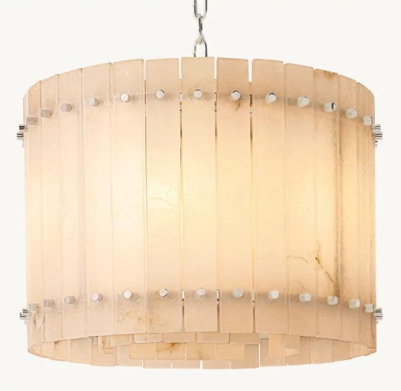 San Marco Alabaster Round Chandelier - King Lamps