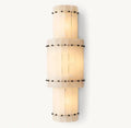 San Marco Alabaster Round Wall Sconce - King Lamps