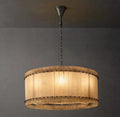 San Marco Alabaster Round Chandelier - King Lamps
