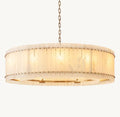 San Marco Alabaster Round Chandelier - King Lamps