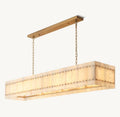 San Marco Alabaster Linear Chandelier 54