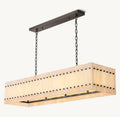 San Marco Alabaster Linear Chandelier 54