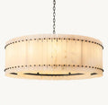 San Marco Alabaster Round Chandelier - King Lamps