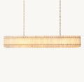 San Marco Alabaster Linear Chandelier 54