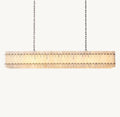 San Marco Alabaster Linear Chandelier 54