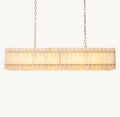 San Marco Alabaster Linear Chandelier 54