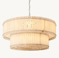 San Marco Alabaster Round 2-Tiered Chandelier - King Lamps