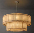 San Marco Alabaster Round 2-Tiered Chandelier - King Lamps