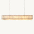 Aurelius Alabaster Linear Chandelier 72'' - King Lamps