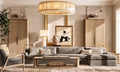 San Marco Alabaster Round Chandelier - King Lamps