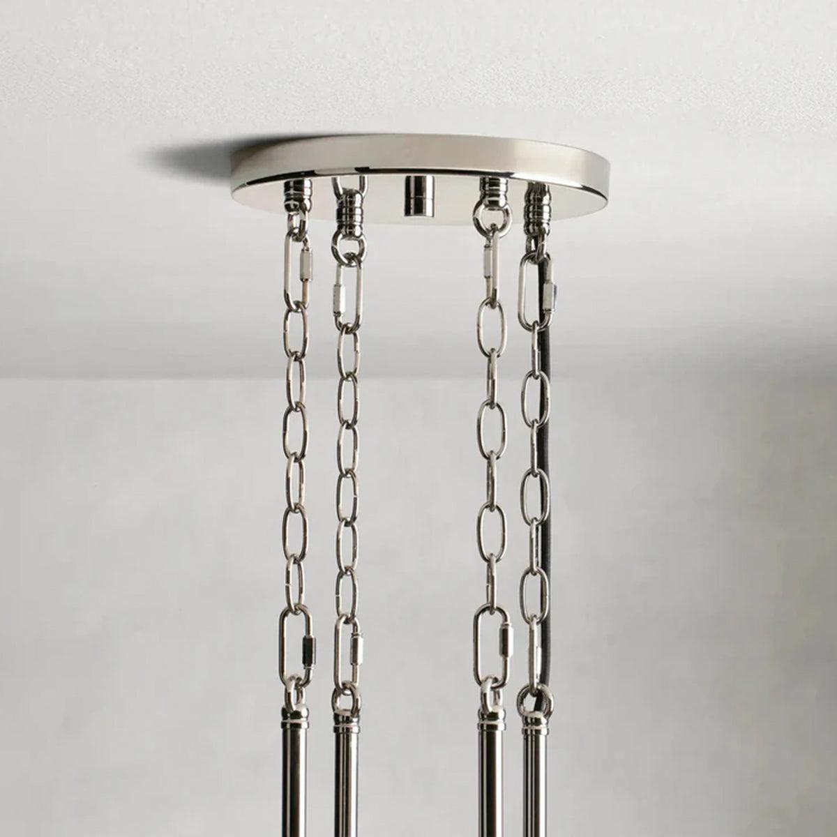 Andreas Round Glass Chandelier 30"W 40"W - King Lamps