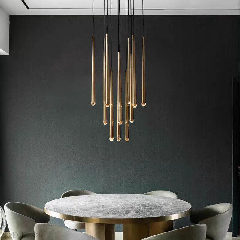 Aquitain Modern Round Chandelier 48" - King Lamps