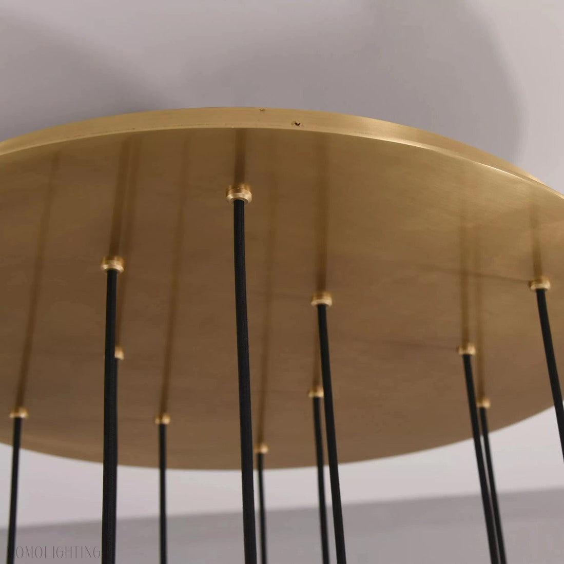 Aquitain Modern Round Chandelier 18" - King Lamps
