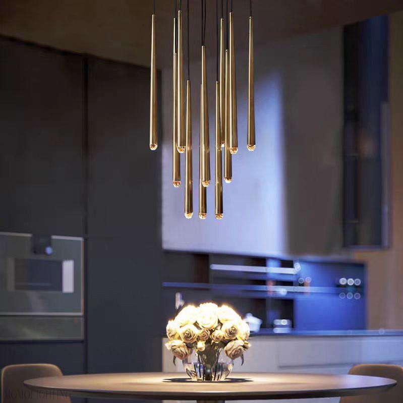 Aquitain Modern Round Chandelier 18" - King Lamps