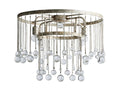 Aubrey Crystal Ball Flushmount Lamp - King Lamps