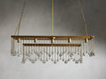 Aubrey Crystal Ball Rectangular Chandelier 47'' 60'' - King Lamps