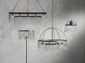 Aubrey Crystal Ball Rectangular Chandelier 47'' 60'' - King Lamps