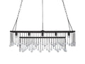 Aubrey Crystal Ball Rectangular Chandelier 47'' 60'' - King Lamps