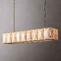 Harlow Calcite Rectangular Chandelier 62