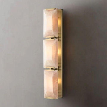 Harlow Calcite Triple Sconce - King Lamps