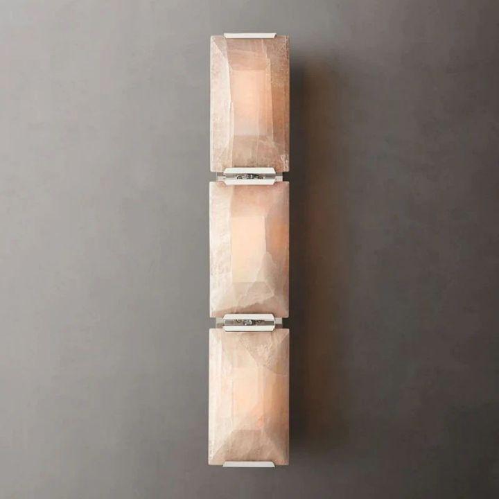 Harlow Calcite Triple Sconce - King Lamps