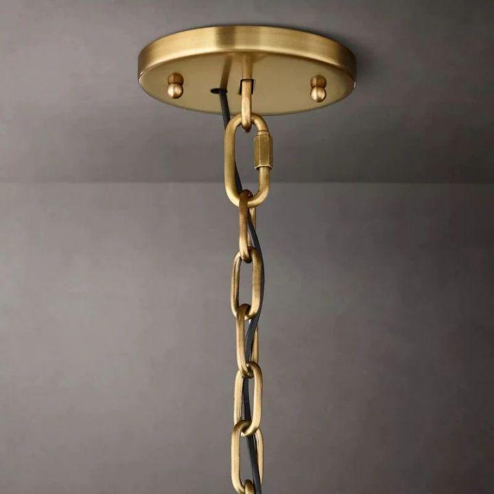 Harlow Crystal Round Chandelier 60" - King Lamps