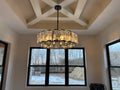 Harlow Crystal Round Chandelier 43