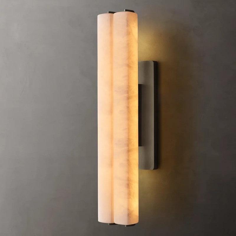 Audubon Alabaster Double Sconce - King Lamps