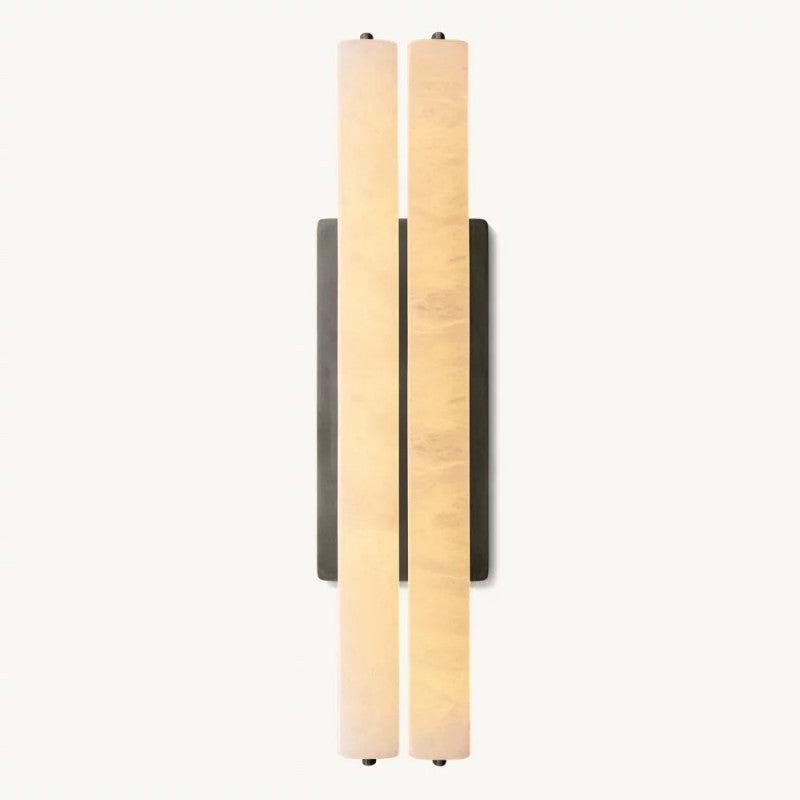Audubon Alabaster Double Sconce - King Lamps