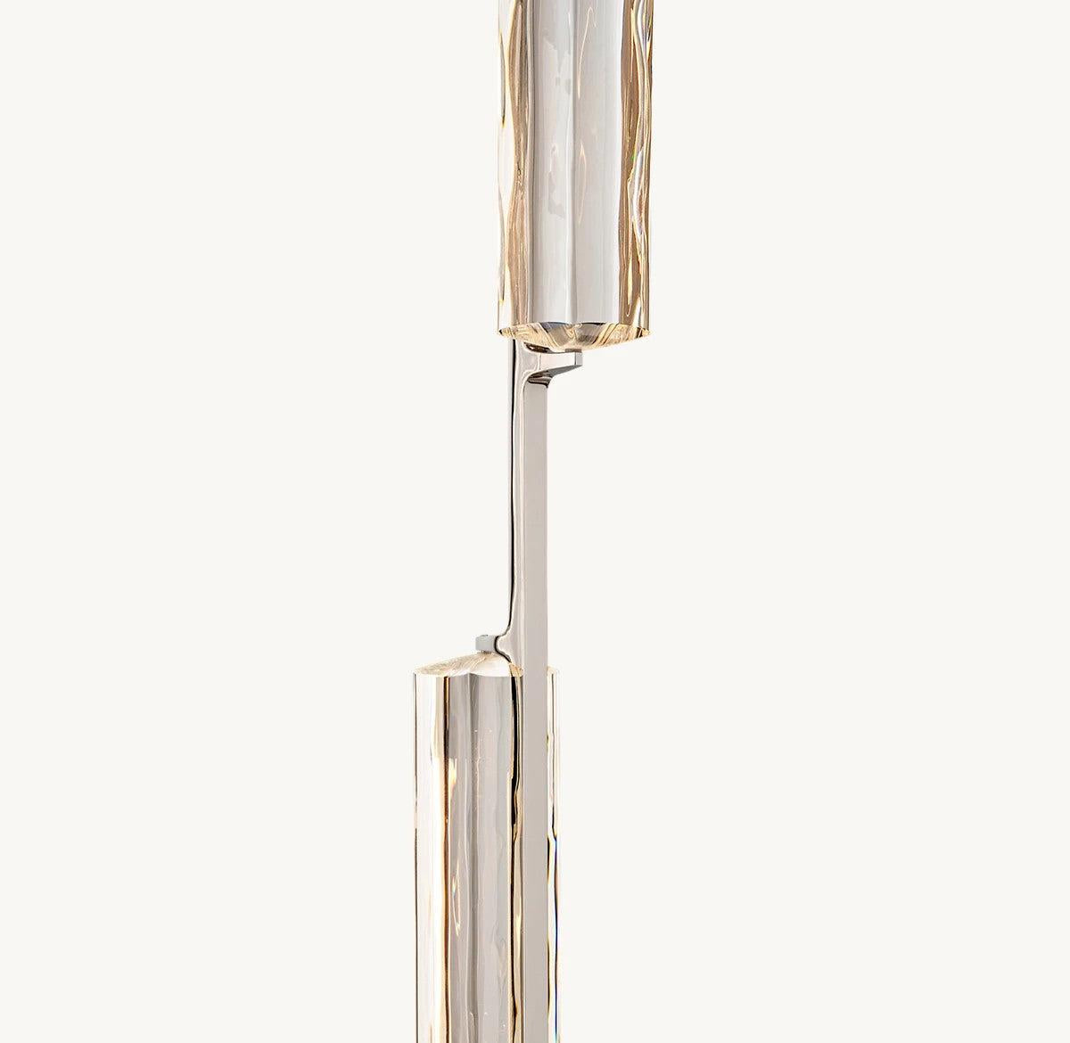 Audubon Linear Crystal Chandelier 54"L - King Lamps