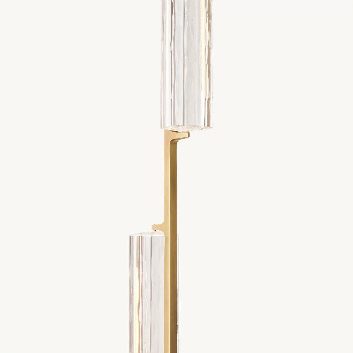 Audubon Linear Crystal Chandelier 54"L - King Lamps